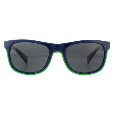 Gafas de sol para niños Polaroid PLD 8041/S RNB M9 Azul Verde Gris Polarizadas