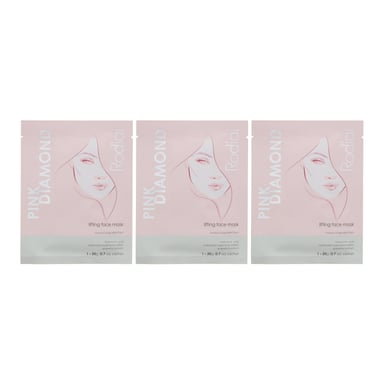 Rodial Pink Diamond Lift And Illuminate Face Mask 20g x 3