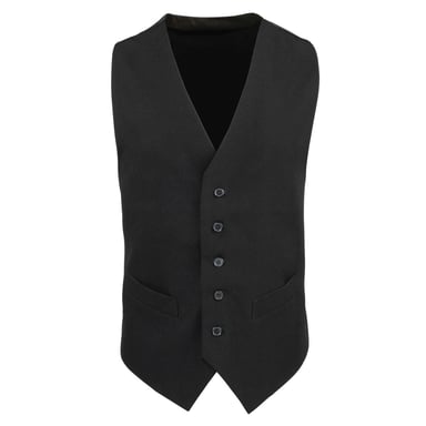Premier Mens Lined Waistcoat (Black)