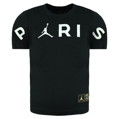 Nike Jordan Paris Camiseta de niños de la tripulación de manga corta Camiseta para niños DH1884 010