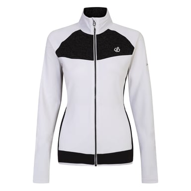 Dare 2B Womens/Ladies Elation II Core Stretch Recycled Fleece (White/Black)