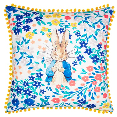 Cojín Mini Pom-Pom Impreso Florelli de Peter Rabbit