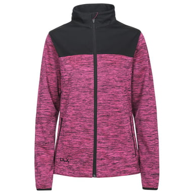 Womens/Ladies Laverne DLX Softshell Jacket (Fuchsia)