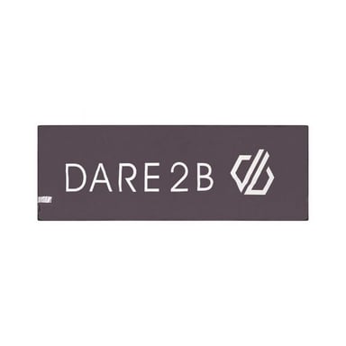 Dare 2B Unisex Adult Microfibre Yoga Mat Towel (Black)