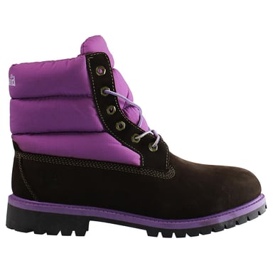 Timberland de 6 pulgadas de colcha marrones botas para niños marrones