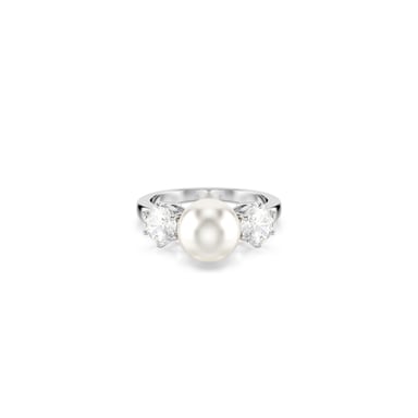 Swarovski 'Matrix' Women's Base Metal Ring - Silver 5689631
