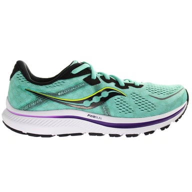 Saucony Omni 20 entrenadores de carreras de mujer verde