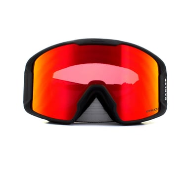 Oakley Ski Goggles Line Miner XM OO7093-04 Matte Black Prizm Torch iridium