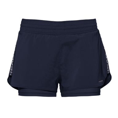 Ventaja de la cabeza pantalones cortos de tenis de la marina marina