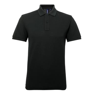 Asquith & Fox Mens Short Sleeve Performance Blend Polo Shirt (Bottle)