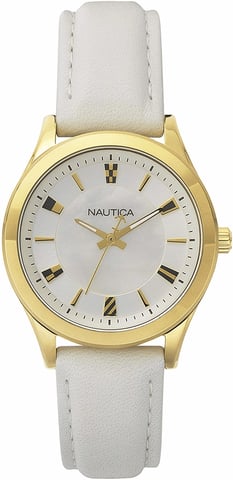 Nautica Reloj de mujer Cuarzo dorado