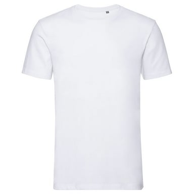 Russell Mens Authentic Organic T-Shirt (White)