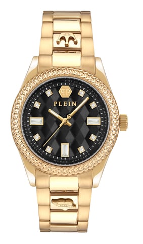 Reloj de Mujer Philipp Plein Queen Dorado PWCDA0624