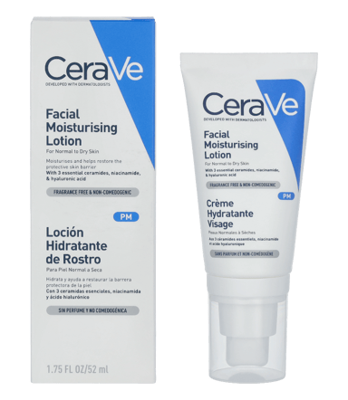Facial Moisturising Lotion For Normal To Dry Skin 52 ml
