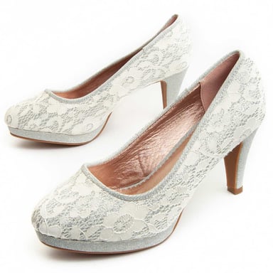 Zapato de Tacón Montevita Unne8 en Plata