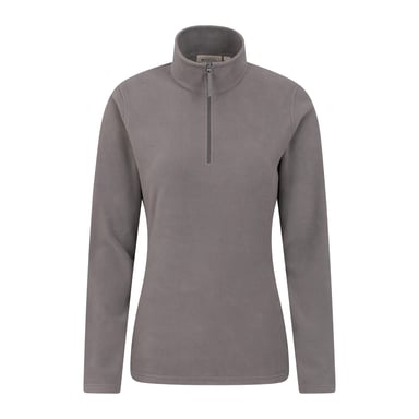 Mountain Warehouse Womens/Ladies Camber II Fleece Top (Dark Grey)