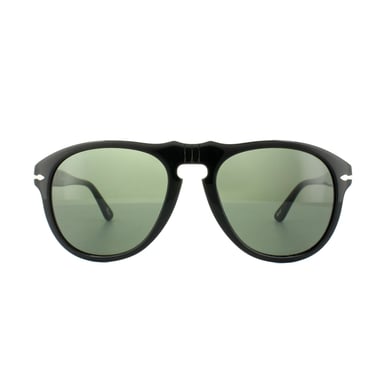 Persol Aviator Hombre Negro Verde Gafas de sol