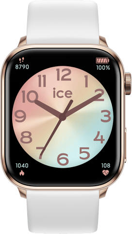 Ice Watch Ice Smart 2.0 - Rose Gold Unisex's White Watch 022537