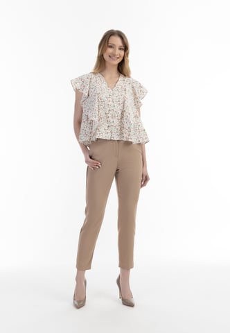 usha short sleeve blouse