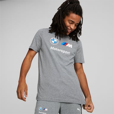 PUMA Mens BMW M Motorsport Essentials Logo T-Shirt
