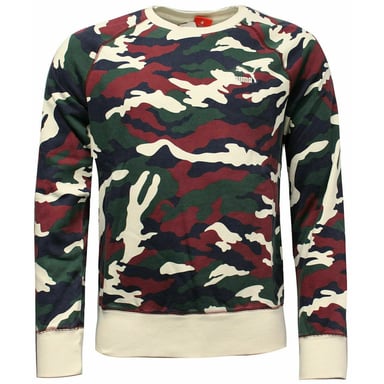 Puma Sweaters de camuflaje de camuflaje de la tripulación de manga larga 567493 21