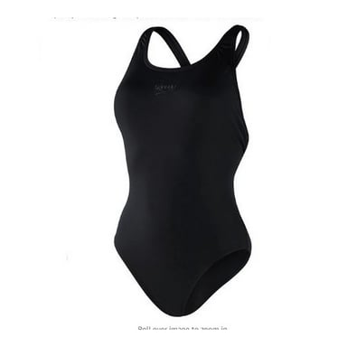 Speedo Womens/Ladies Power Eco Endurance+ One Piece Swimsuit (Black)
