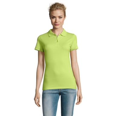SOLS Womens/Ladies Perfect Polo Shirt (Apple Green)