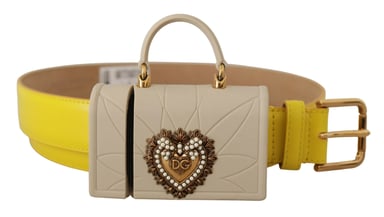 Cuero Devotion Heart Micro Bag Auriculares Cinturon