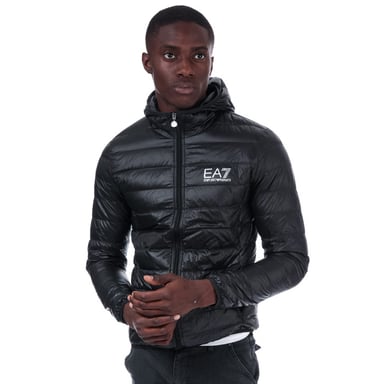 Men's Emporio Armani EA7 down jacket in black