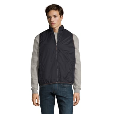 SOLS Unisex Adult Winner Reversible Body Warmer (Navy)