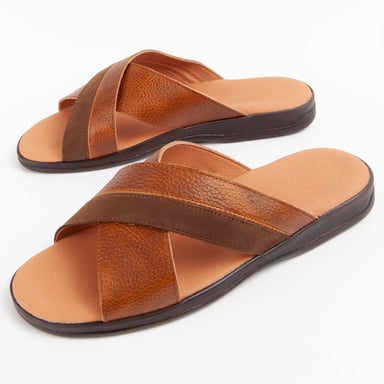 Purapiel Sandalia Beira Marron