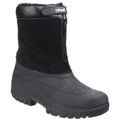 Cotswold Venture Waterproof Ladies Boot / Ladies Boots / Textile/Weather Wellingtons (Black)