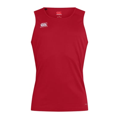Canterbury Mens Club Dry Tank Top (Red)