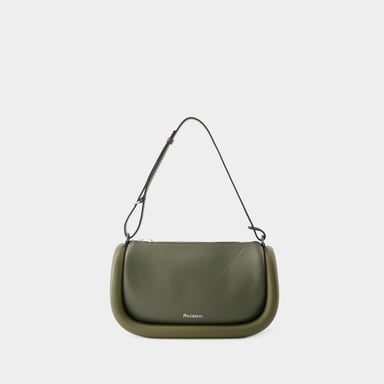 Bolso The Bumper-15 - J.W.Anderson - Piel - Olive Foncé
