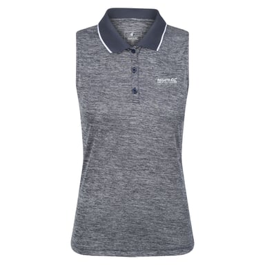 Regatta Womens/Ladies Tima II Sleeveless Polo Shirt (Navy)