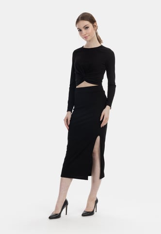 myMo at night jersey midi skirt