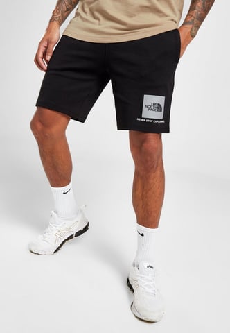 Pantalón corto The North Face Small Box Reflective Logo en negro