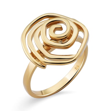 Orphelia Women's 925 Sterling Silver Ring - Gold ZR-7500/G