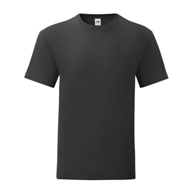 Fruit Of The Loom Mens Iconic 150 T-Shirt (Black)