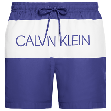 Traje de baño de Calvin Klein para hombre con cordón y detalles de cinta completa