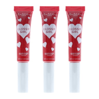 Lottie Glossip Girl Full Coverage Colour Gloss 8ml - Aces x 3
