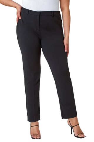 Curve Straight Smart Trousers