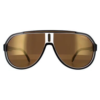 Carrera 1057/S 2M2 YL gafas de sol antirreflejantes polarizadas de alto contraste oro negro