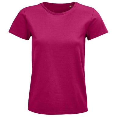 SOLS Womens/Ladies Pioneer Organic T-Shirt (Fuchsia)