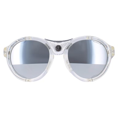 Moncler ML0046 26C cristal gris plata espejo gafas de sol