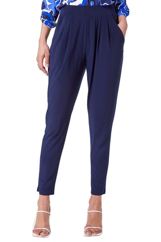 Jersey Stretch Harem Trousers