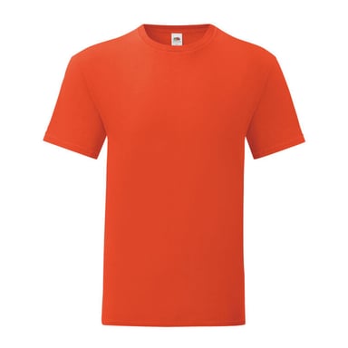 Fruit Of The Loom Mens Iconic 150 T-Shirt (Flame)