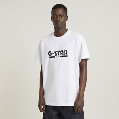 G-Star RAW Unisex Line Script Loose T-Shirt