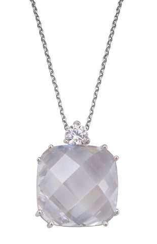 Orphelia Women's 925 Sterling Silver Chain with Pendant - Silver ZH-4550