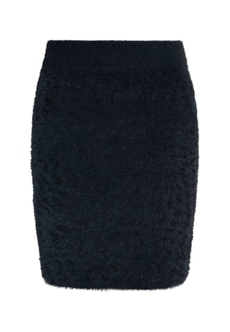 Mymo Knitted skirt women black